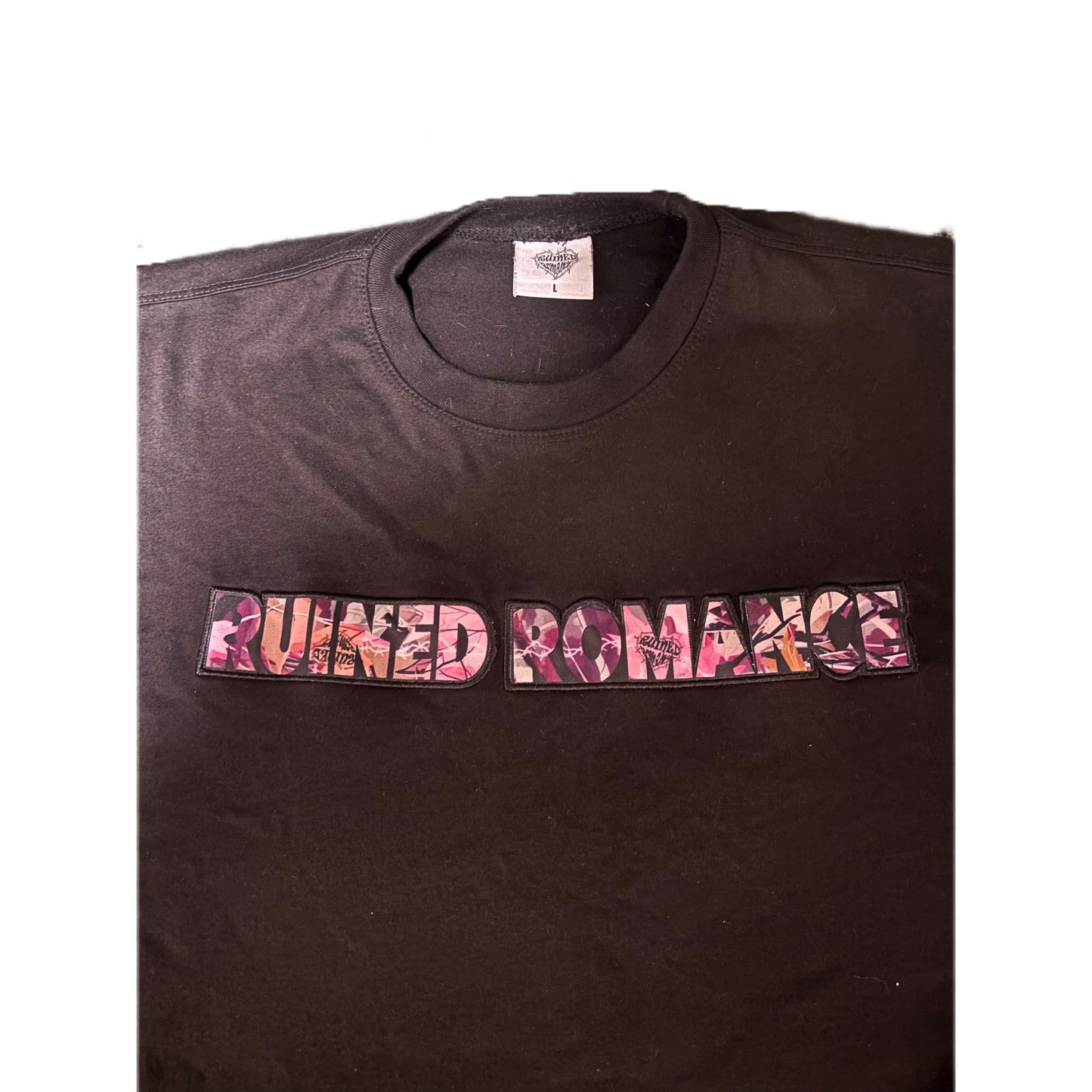 Pink Camo Logo T Shirt