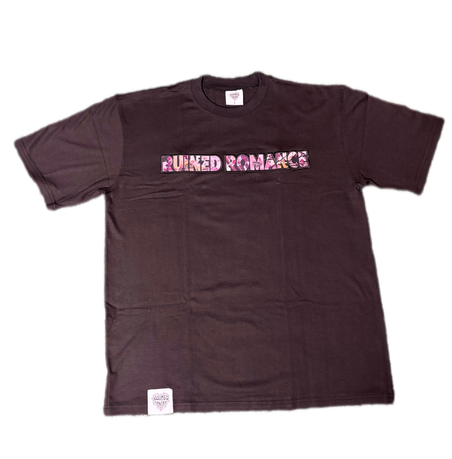 Pink Camo Logo T Shirt