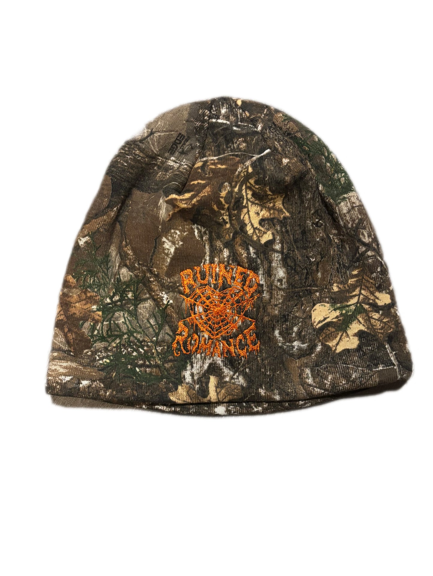 Spider Web Logo Realtree Camo Beanie