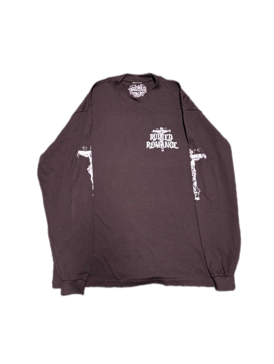 Faith Over Fear Long sleeve Oversized Tee